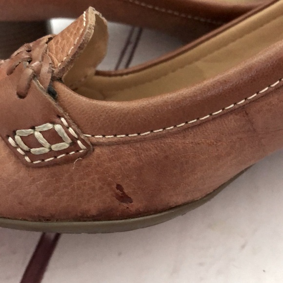 Marks & Spencer Footglove Leather Loafer Heels - Picture 6 of 6